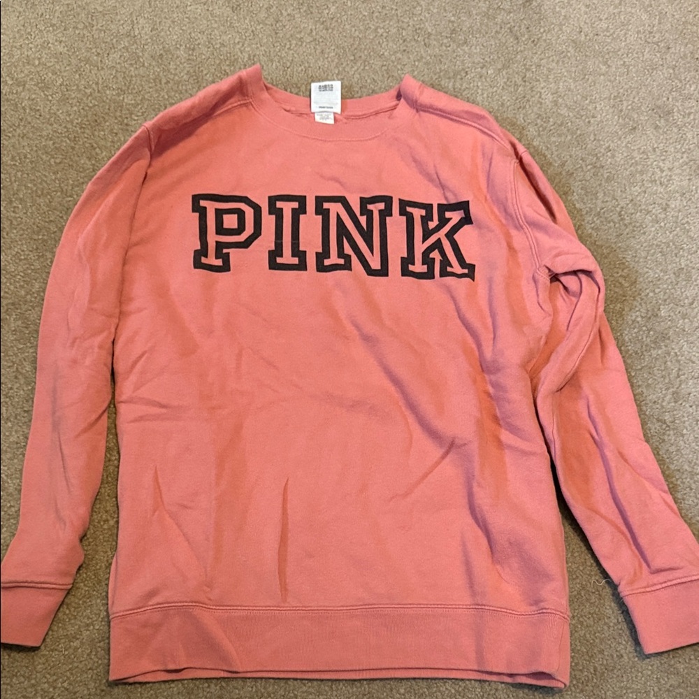 PINK Victoria's Secret coral Sweatshirt
